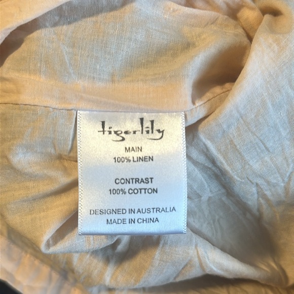 Tigerlily Australia Black Nude Tan Eyelet Dress Full Circle Tail Size US 2 - Picture 5 of 6